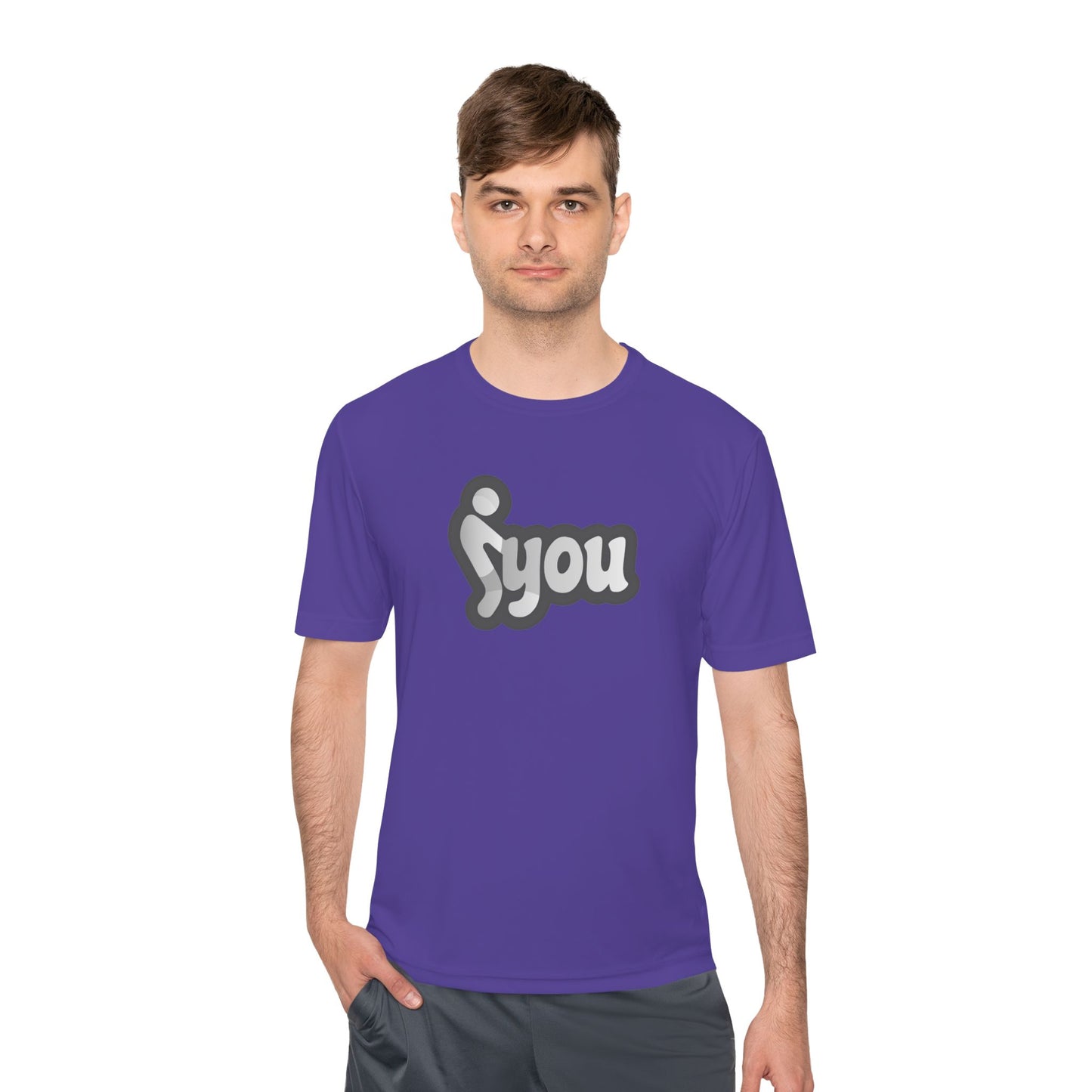 Unisex Moisture-Wicking Tee - Casual and Comfortable Activewear with 'syou' Design