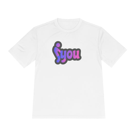 Moisture-Wicking Tee - Casual and Comfortable Activewear with 'fyou' Design