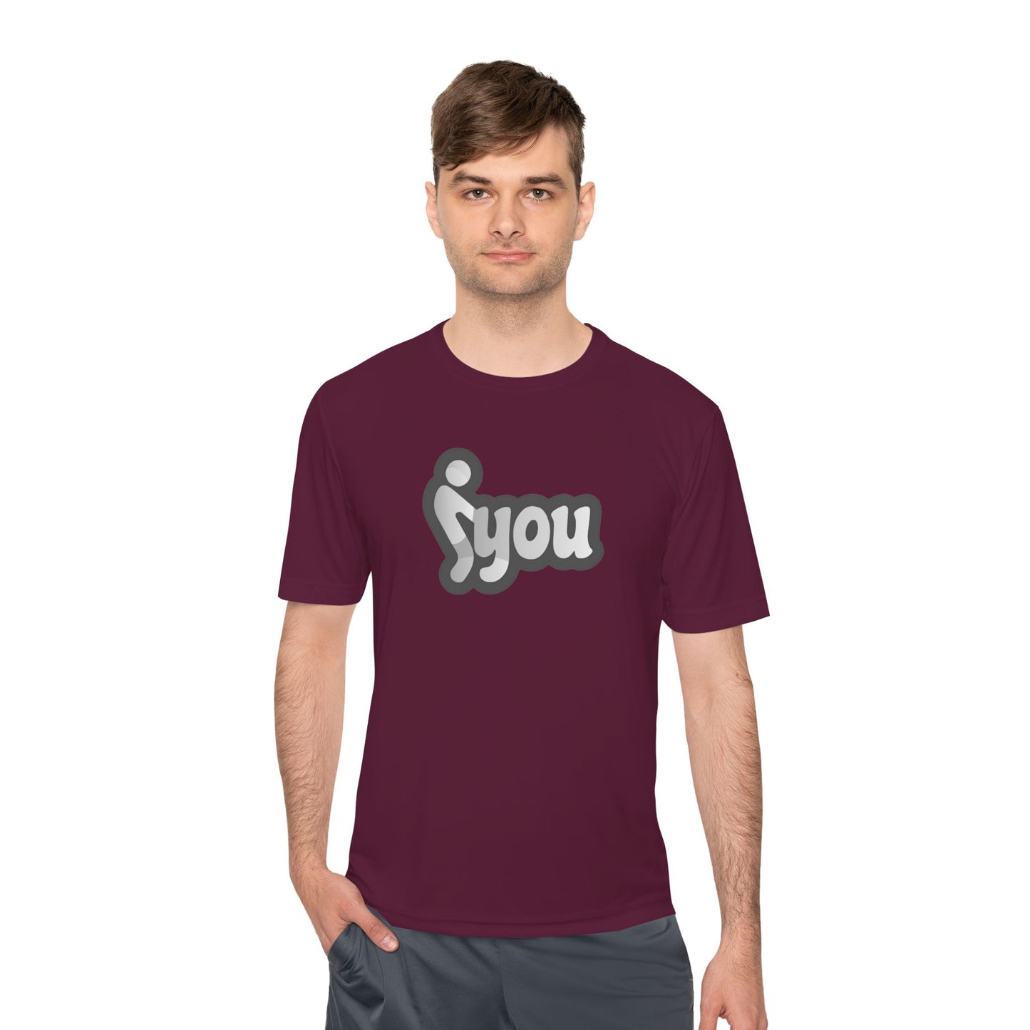Unisex Moisture-Wicking Tee - Casual and Comfortable Activewear with 'syou' Design